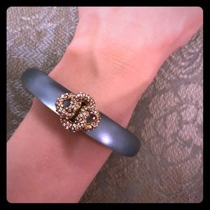 Alexis Bittar Crystal Lucite Bracelet